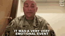 It Was A Very Very Emotional Event Happily GIF - It Was A Very Very Emotional Event Happily That Was Very Emotional GIFs