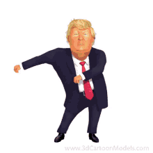 Donald Trump Floss GIF - Donald Trump Floss Fortnite Dance GIFs
