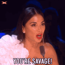 You Are Savage Nicole Scherzinger GIF - You Are Savage Nicole Scherzinger The X Factor GIFs