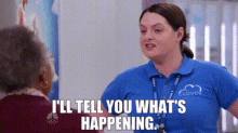 Superstore Dina Fox GIF - Superstore Dina Fox Ill Tell You Whats Happening GIFs