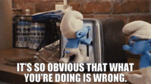 The Smurfs Brainy Smurf GIF - The Smurfs Brainy Smurf Its So Obvious That GIFs