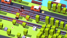 run over by train train ouch crossy road
