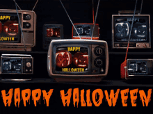 Happy Halloween Happy Halloween Television GIF - Happy Halloween Happy Halloween Television Happy Halloween Tvs GIFs