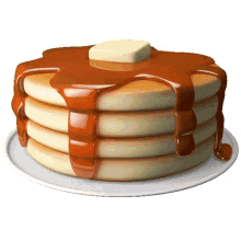 chris lumain 3d pancakes breakfast syrup