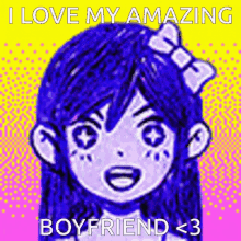 I Love You I Love My Boyfriend GIF - I Love You I Love My Boyfriend Omori GIFs