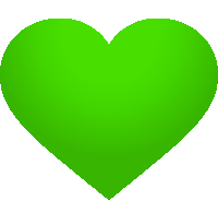 Green Heart Joypixels Sticker - Green Heart Heart Joypixels Stickers