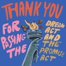 Thank You For Passing The Dream Act And The Promise Act The Modernization Act GIF - Thank You For Passing The Dream Act And The Promise Act The Modernization Act Alien Minors Act GIFs