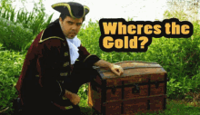 Wheres The Gold Pirate GIF - Wheres The Gold Gold Where GIFs