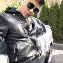Tony Lopez Handsome GIF - Tony Lopez Handsome Leather Jacket GIFs