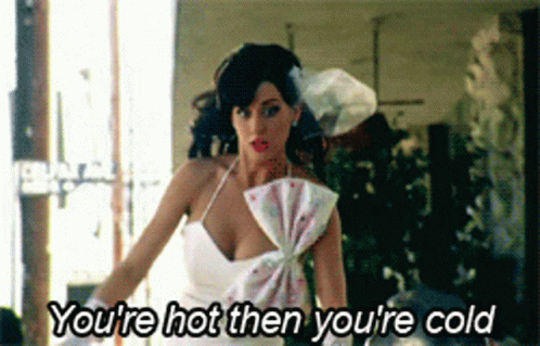 Katy Perry Youre Hot GIF - Katy Perry Youre Hot Youre Cold GIFs