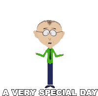 A Very Special Day Mr Mackey Sticker - A Very Special Day Mr Mackey South Park Stickers