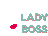 Lady Boss Ditut Sticker - Lady Boss Boss Ditut Stickers