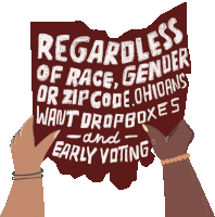 Voting Voting Rights Sticker - Voting Voting Rights Voting Rights Laws Stickers