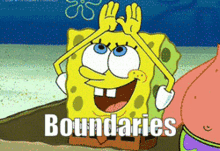 Boundaries Spongebob GIF - Boundaries Spongebob Spongebob Meme GIFs