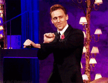 Tom Hiddleston Handsome GIF - Tom Hiddleston Handsome Dancing GIFs