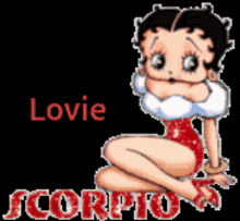 Lovie Is A Scorpio Betty Boop GIF - Lovie Is A Scorpio Scorpio Betty Boop GIFs