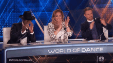 Clapping Jennifer Lopez GIF - Clapping Jennifer Lopez Derek Hough GIFs