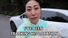 Ive Been Tracking His Location Elizabeth Chang GIF - Ive Been Tracking His Location Elizabeth Chang Lizzy Capri GIFs
