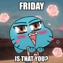 Gumball Friday GIF - Gumball Friday Excited GIFs
