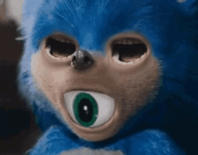 Creepy Sonic Hedgehog