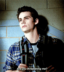 dylan o brien are you threatening me what