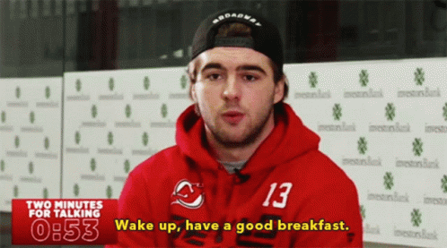 nico-hischier-wake-up-have-a-good-breakfast.gif