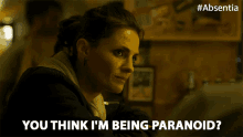 You Think Im Being Paranoid Stana Katic GIF - You Think Im Being Paranoid Stana Katic Emily Byrne GIFs