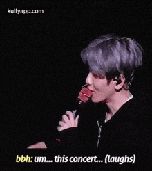 Bbh: Um... This Concert... (Laughs).Gif GIF - Bbh: Um... This Concert... (Laughs) Person Human GIFs