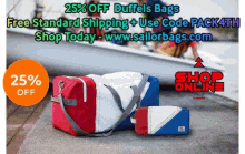 sailor duffel bag shop online discounted