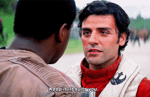 star wars oscar isaac keep it it suits you suits you