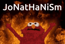 Jonathanism Elmo GIF - Jonathanism Elmo Fire GIFs