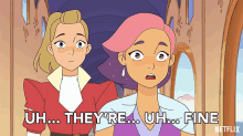 Uh Theyre Uh Fine Glimmer GIF - Uh Theyre Uh Fine Glimmer She Ra And The Princesses Of Power GIFs