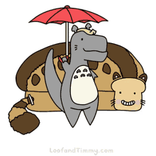 Loof And Timmy Totoro GIF - Loof And Timmy Totoro Ghibli GIFs
