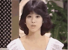 松田聖子　seiko Matsuda 昭和 GIF - Seiko Matsuda Showa Pretty GIFs