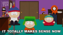 It Totally Makes Sense Now Eric Cartman GIF - It Totally Makes Sense Now Eric Cartman Stan Marsh GIFs