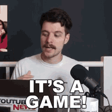 Its Aa Game Benedict Townsend GIF - Its Aa Game Benedict Townsend Youtuber News GIFs