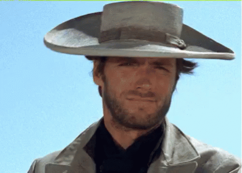 Howdy GIF - Howdy Cowboy Clint Eastwood GIFs