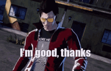 No More Hero No More Heroes GIF - No More Hero No More Heroes Im Good Thanks GIFs