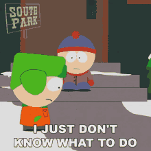 I Just Dont Know What To Do Kyle Broflovski GIF - I Just Dont Know What To Do Kyle Broflovski Stan Marsh GIFs