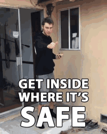 Get Inside Safe GIF - Get Inside Safe Come On GIFs
