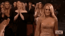 Carrie Underwood Yay GIF - Am As American Music Awards2016 Happy GIFs