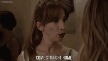 Come Straight Home GIF - Molly Bernard Lauren Heller Come Home GIFs