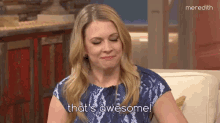 Melissa Joan Hart Knows What'S Up On The Meredith Vieira Show! GIF - The Meredith Vieira Show Melissa Joan Hart Thats Awesome GIFs
