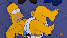 Homer Simpson The Simpsons GIF - Homer Simpson The Simpsons Diaper GIFs