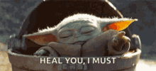 Healing Yoda GIF - Healing Yoda Baby GIFs