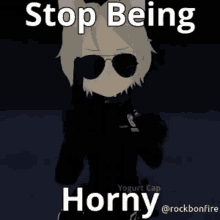 anime dance moves stop being horny shades on