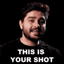 This Is Your Shot Ignace Aleya GIF - This Is Your Shot Ignace Aleya This Is Your Chance GIFs