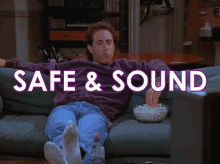 Safe And Sound At Home GIF - Safe And Sound At Home Watching From Home GIFs