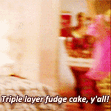 glee sugar motta triple layer fudge cake yall triple layer fudge cake desser
