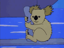 Koala GIF - Simpsons Australia Koala GIFs